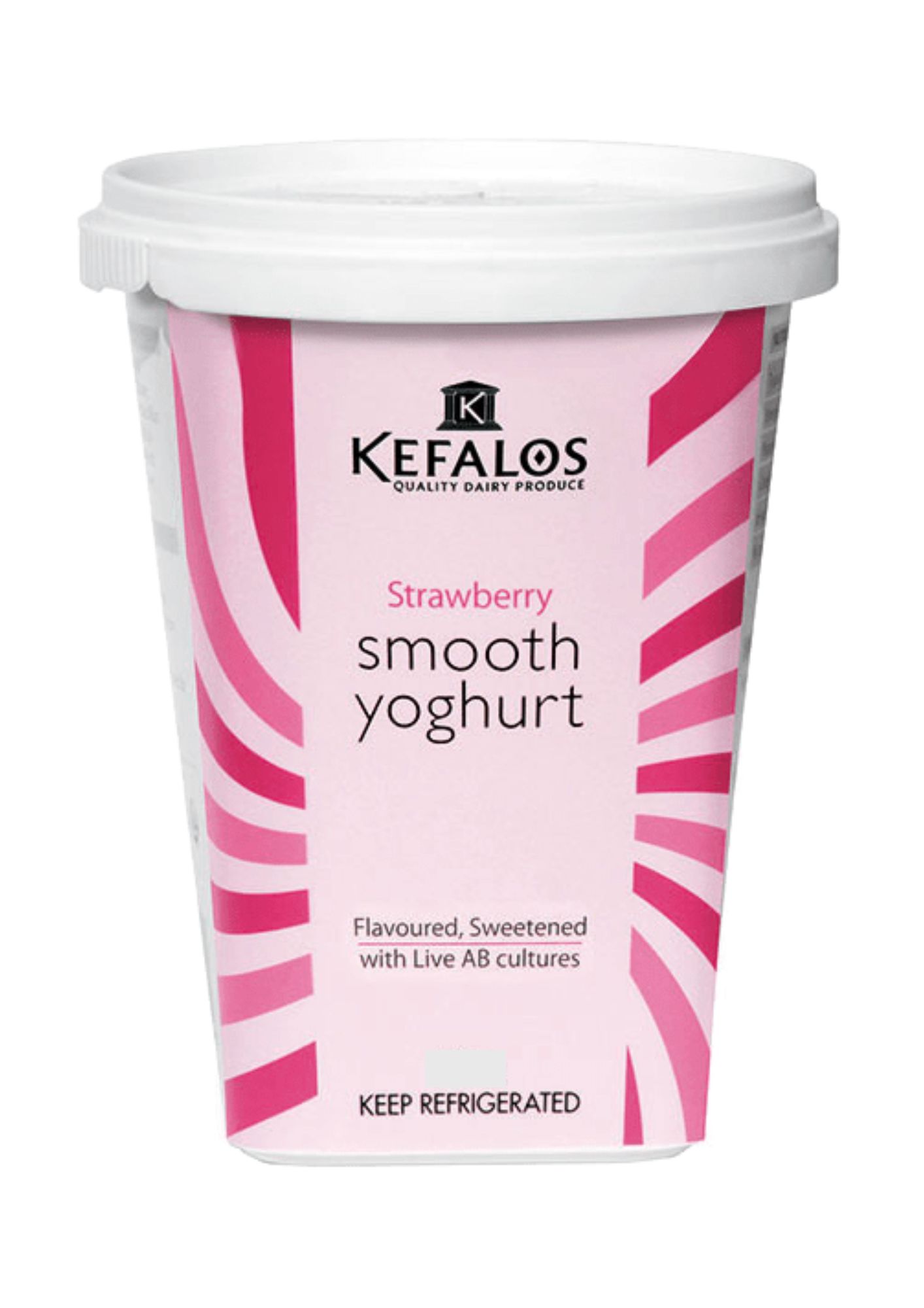KEFALOS Strawberry Smooth Yoghurt 150g x 10