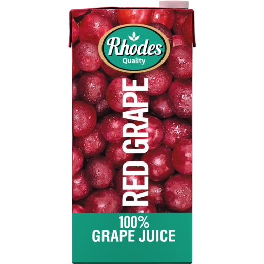 RHODES 100% Fruit Juice - Red Grape 1lt