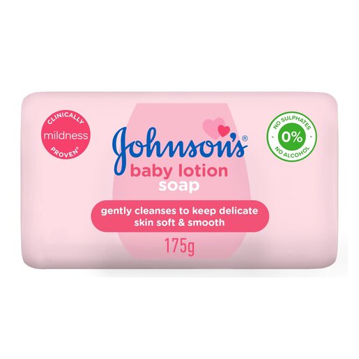 JOHNSON'S Baby Lotion Soap - Pink 175g