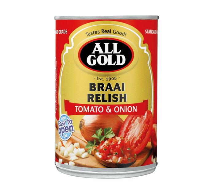 ALL GOLD Braai Relish 410g