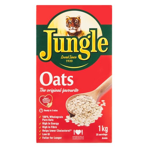 JUNGLE Oats (Box) 1kg