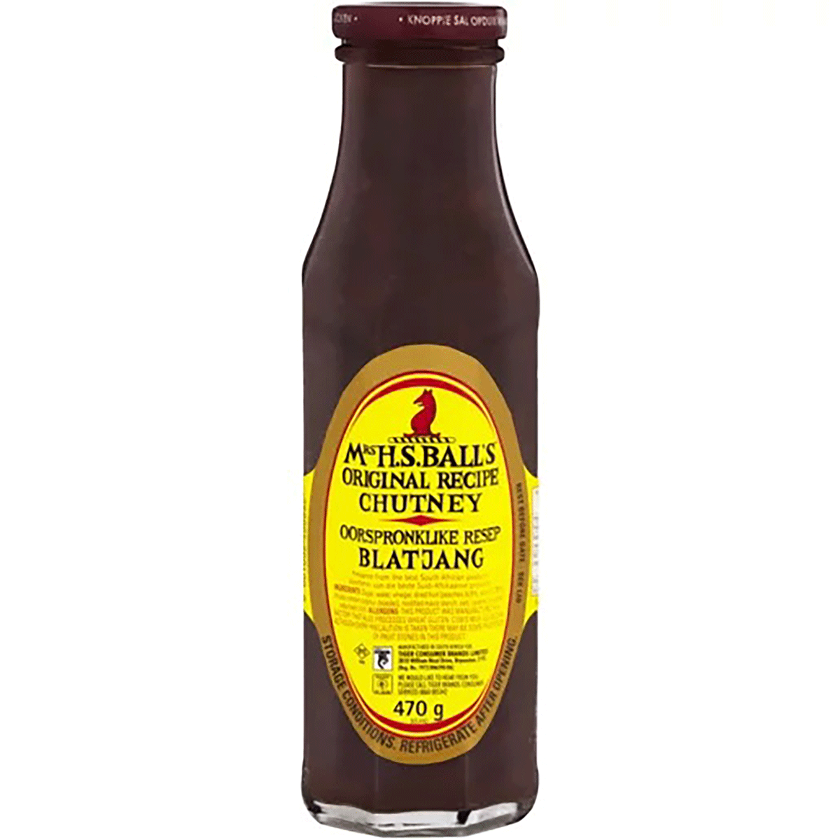 MRS BALLS Original Chutney 470g