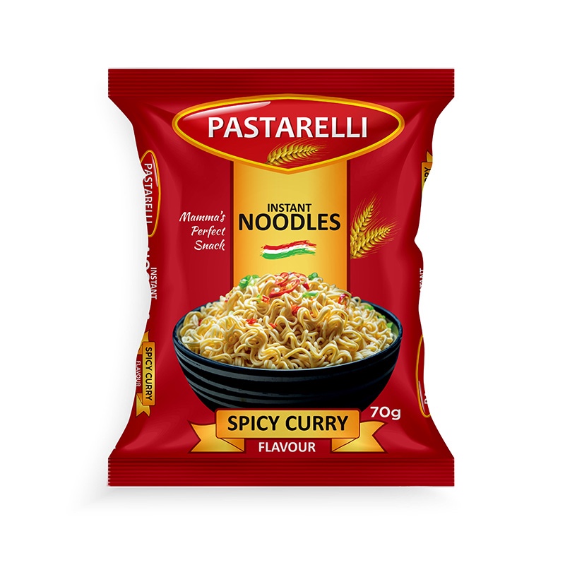 PASTARELLI Noodles Spicy Curry (70g x 5)