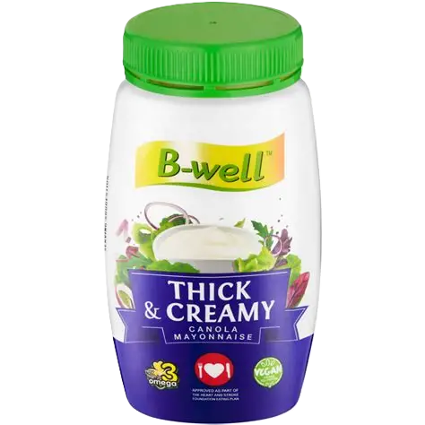 B-WELL Thick & Creamy Mayonnaise 740g