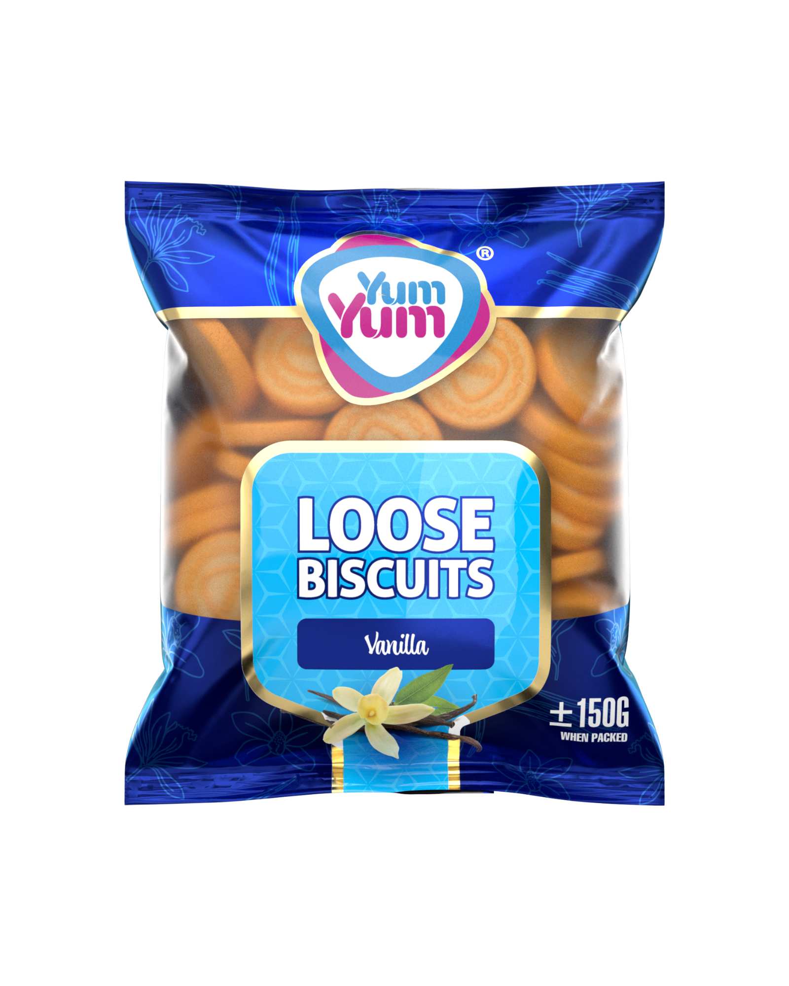 YUM YUM Loose Biscuits Vanilla 250g