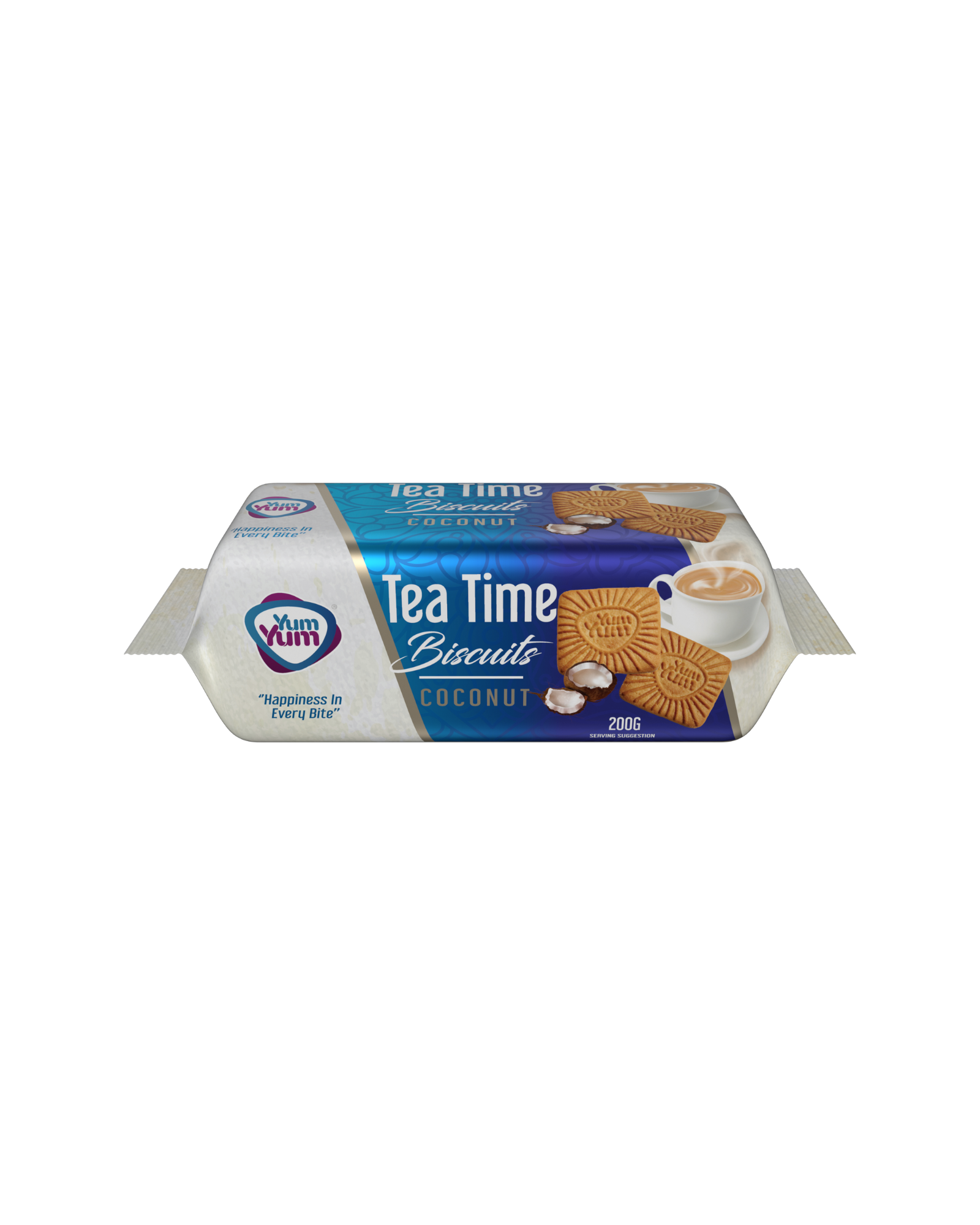 YUM YUM Tea Time Biscuits Coconut 200g