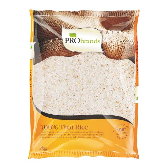 PROBRANDS 100% Thai White Rice 2kg