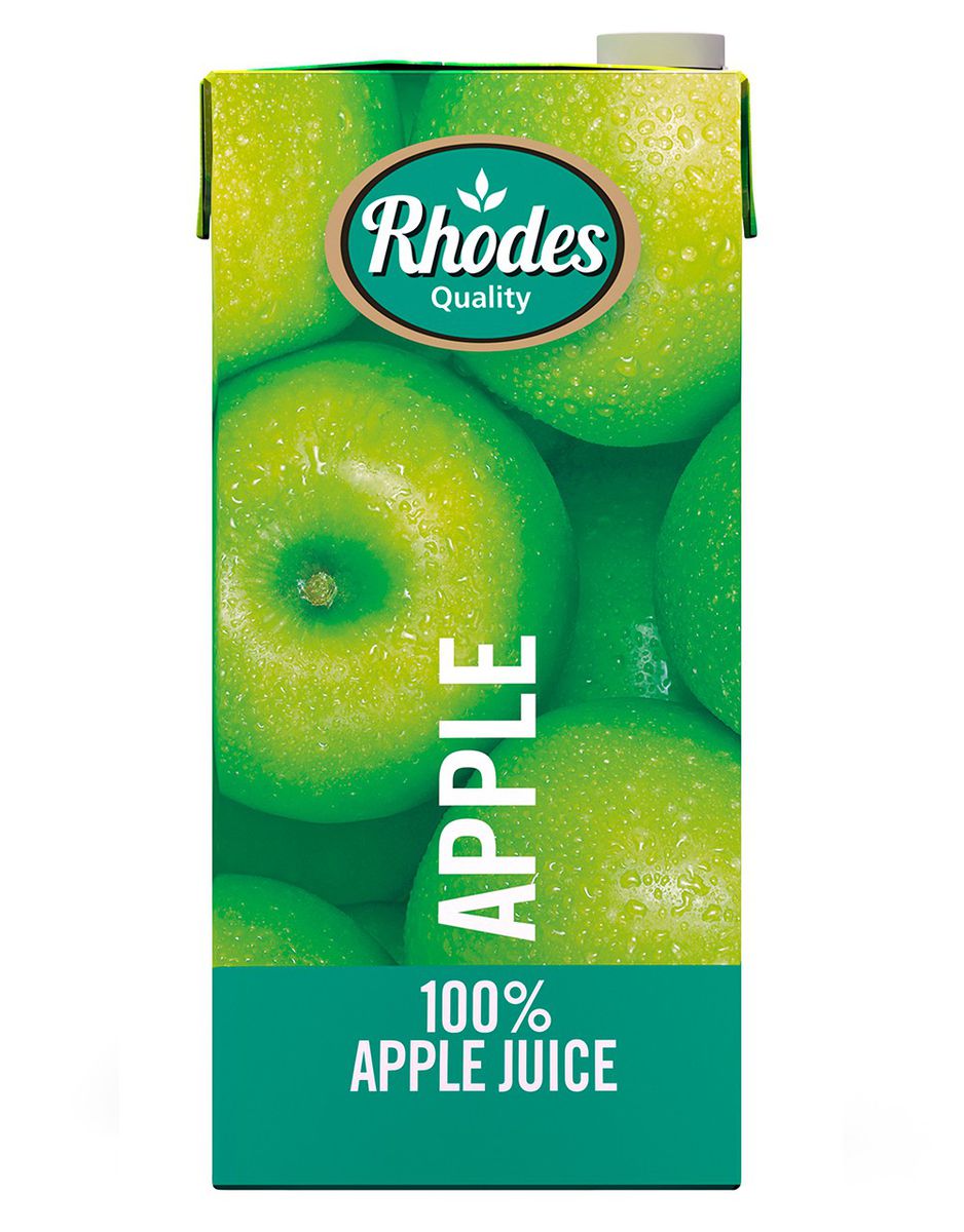 RHODES 100% Fruit Juice - Apple 1lt
