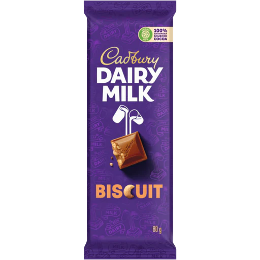 CADBURY Biscuit Chocolate 80g