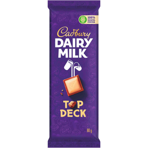 CADBURY Top Deck Chocolate 80g