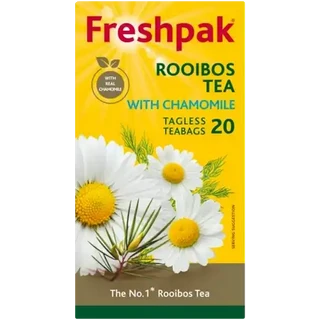 FRESHPAK Rooibos Tagless Teabags Chamomile 20s