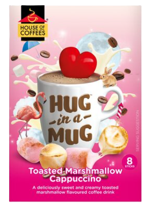 HOC HUG IN A MUG Marshmallow Cappuccino 24g x 8