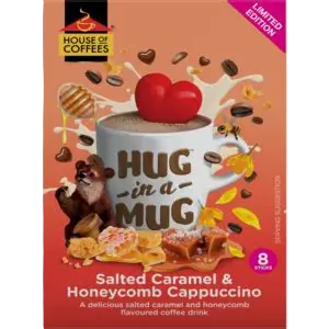 HOC HUG IN A MUG Salted Caramel Cappuccino 24g x 8