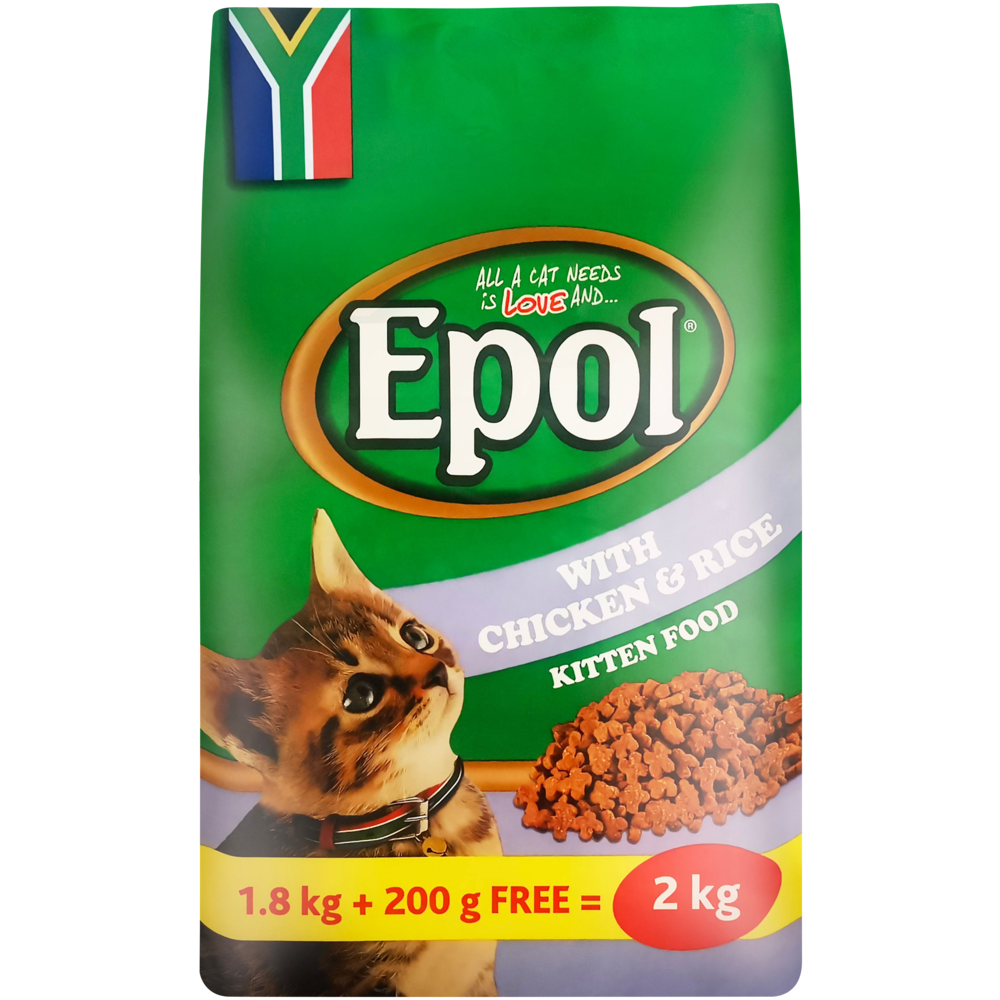 EPOL Dry Kitten 2kg - Chicken & Rice
