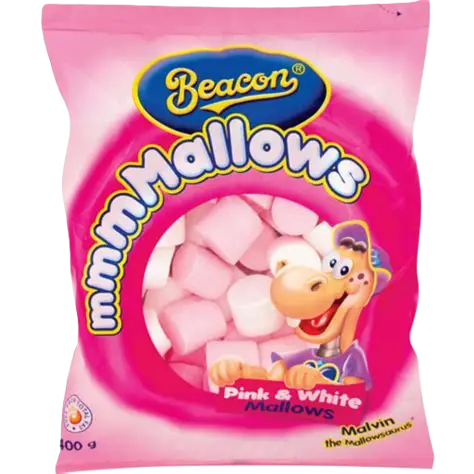 BEACON Mashmallow Pink & white 135g
