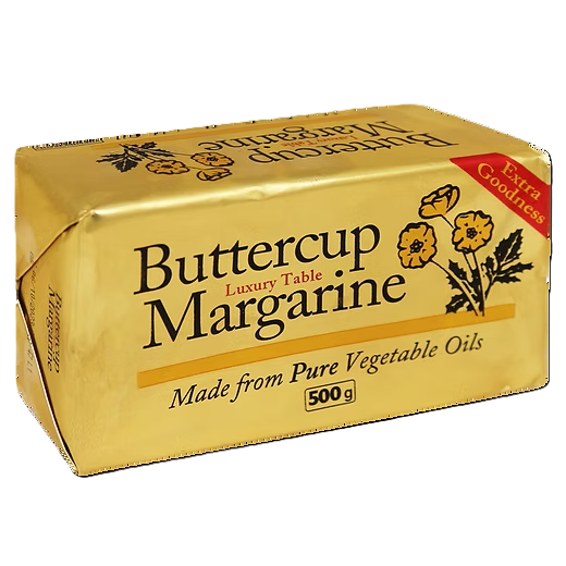 BUTTERCUP Margarine Foil Brick 500g