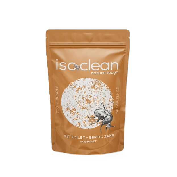 ISOCLEAN Pit Toilet + Septic Tank Scented Sand Bag 100g