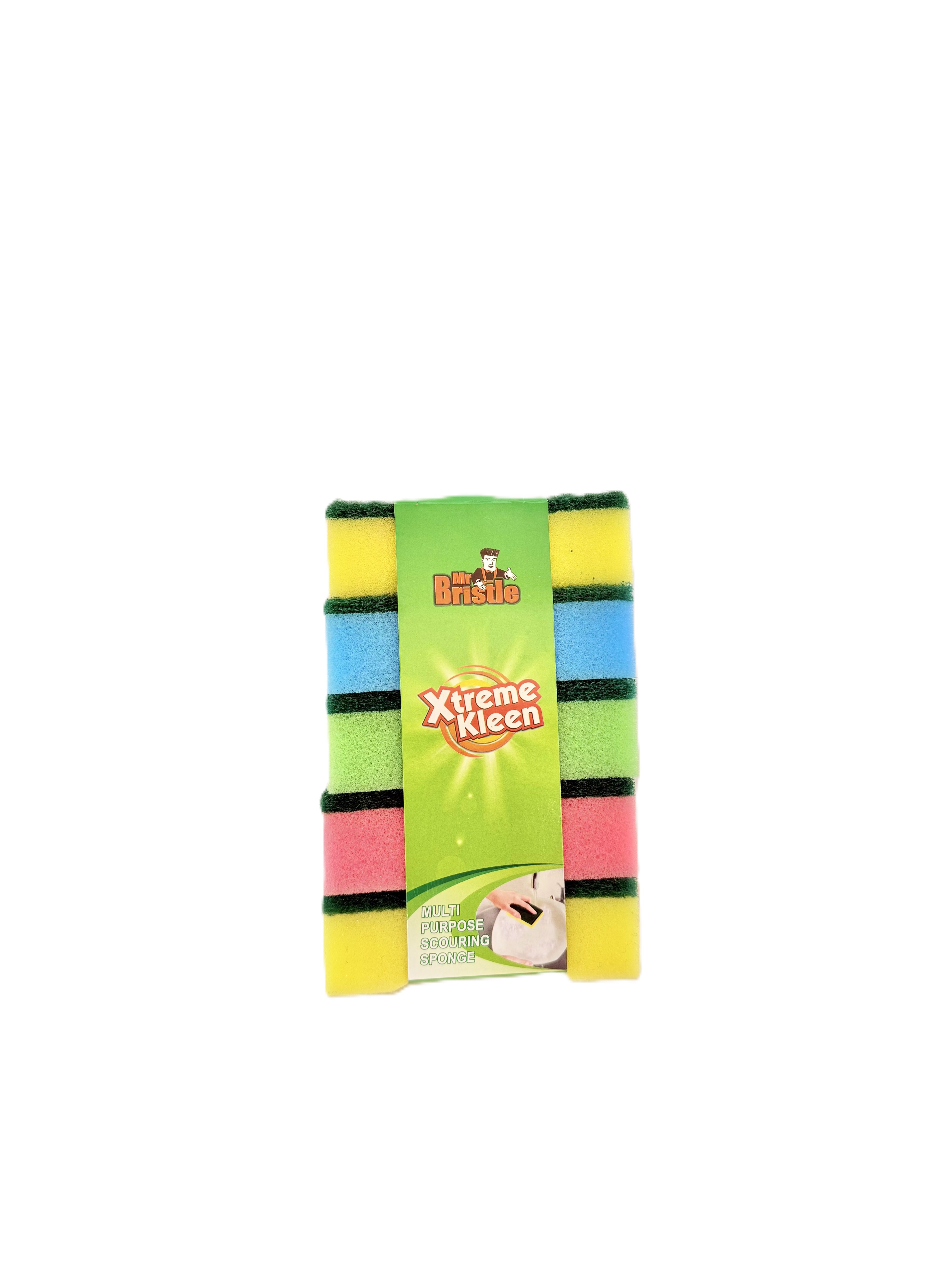 MR BRISTLE Multi Purpose Scouring Sponge