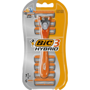 BIC Easy Triple Blade Blister 6's
