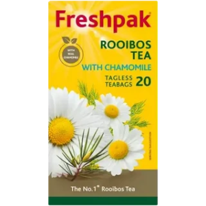 FRESHPAK Rooibos Tagless Teabags Chamomile 20s