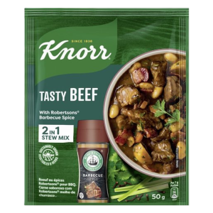 KNORR Tasty Smokey Beef with BBQ Spice 50g x 10