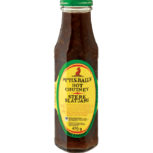 MRS BALLS Hot Chutney 470g