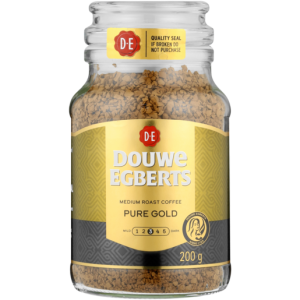 DOUWE EGBERTS Pure Gold Instant Coffee 200g