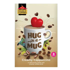 HOC HUG IN A MUG Creamy Cappuccino 24g x 8