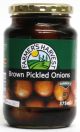 FARMERS HARVEST Brown Pickled Onions 375ml x 12