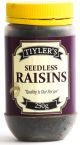 TIYLERS Seedless Raisins 250g x 12